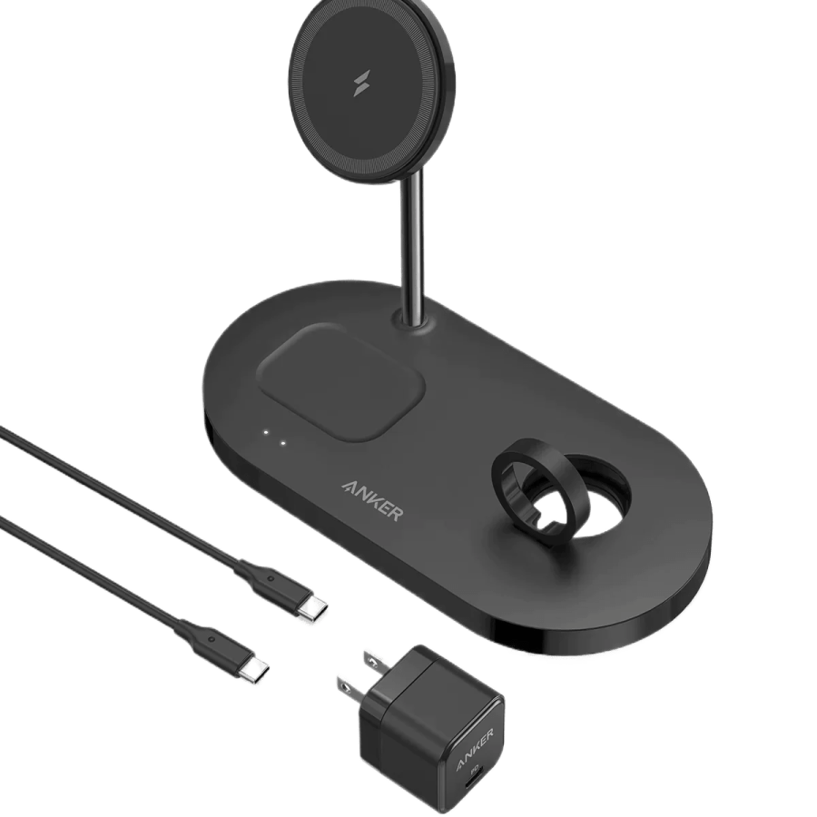 Anker 533 Magnetic Wireless Charger (3-in-1 Stand)