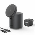Anker Magnetic Wireless Charger, 623 MagGo 2-in-1 Charging Station with 20W USB-C Charger, for iPhone 15 series/14/14 Pro/14 Pro Max/13/13 Pro Max, AirPods Pro