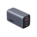 Aukey PA-B6U Fast Charger Omnia II Mix 67W 3-Port UFCS Wall Gan Charger