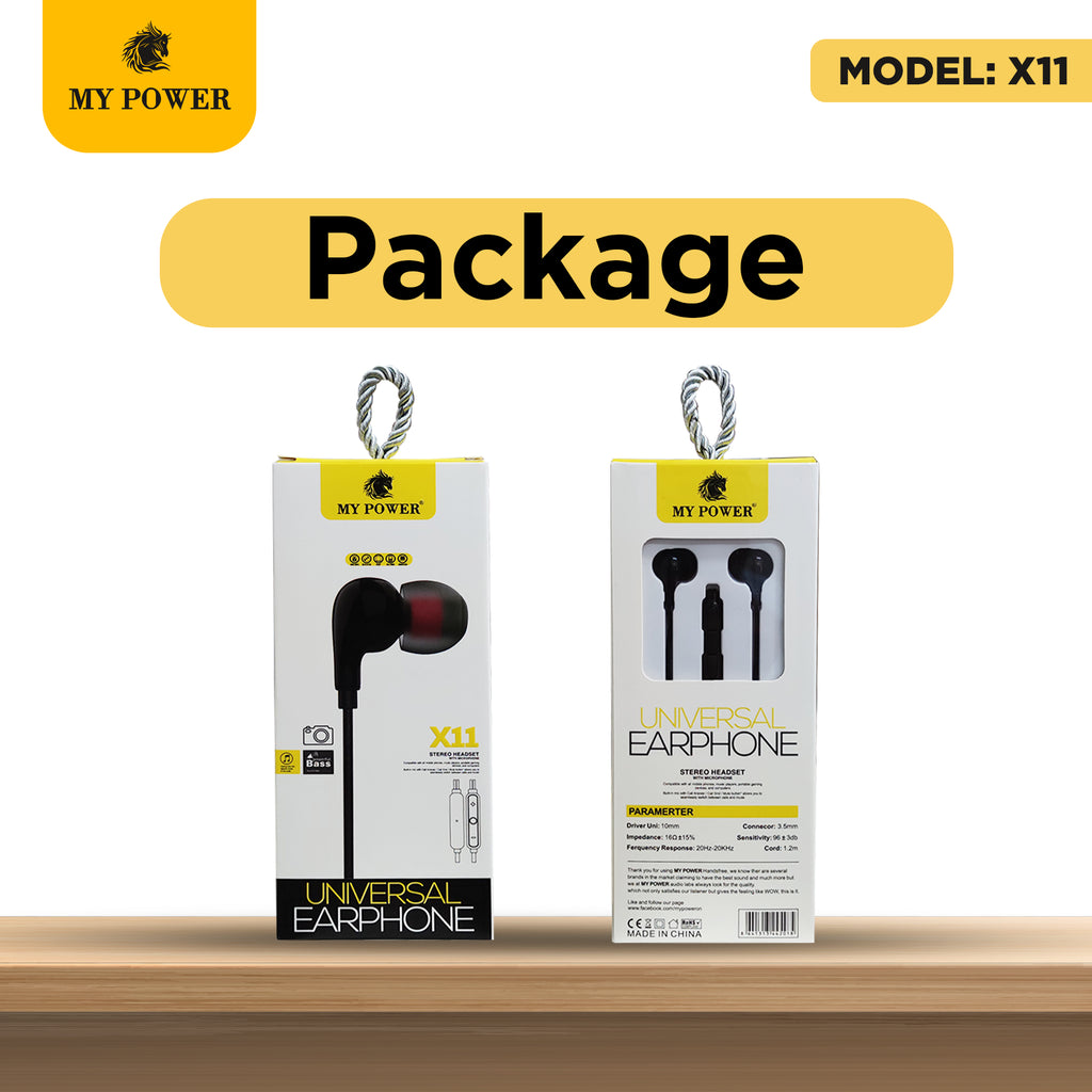 MY POWER X11 Earphones
