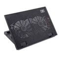 Dual Fan B9 Laptop Cooler with adjustable stand
