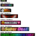 Customizable Slim Store LED