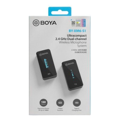 Boya Wireless Microphone BY-XM6-S1