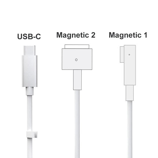 T Pin / L Pin Macbook Charger Cable Type C to Mac