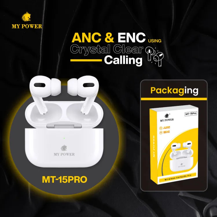 My Power MT-15 Pro ANC+ENC Earbuds