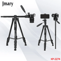 Jmary KP-2274 Multifunctional Professional Tripod With Multi Angle Adjustment