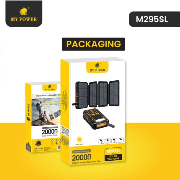 My Power MyPower M295SL 20000mAh Solar Powerbank