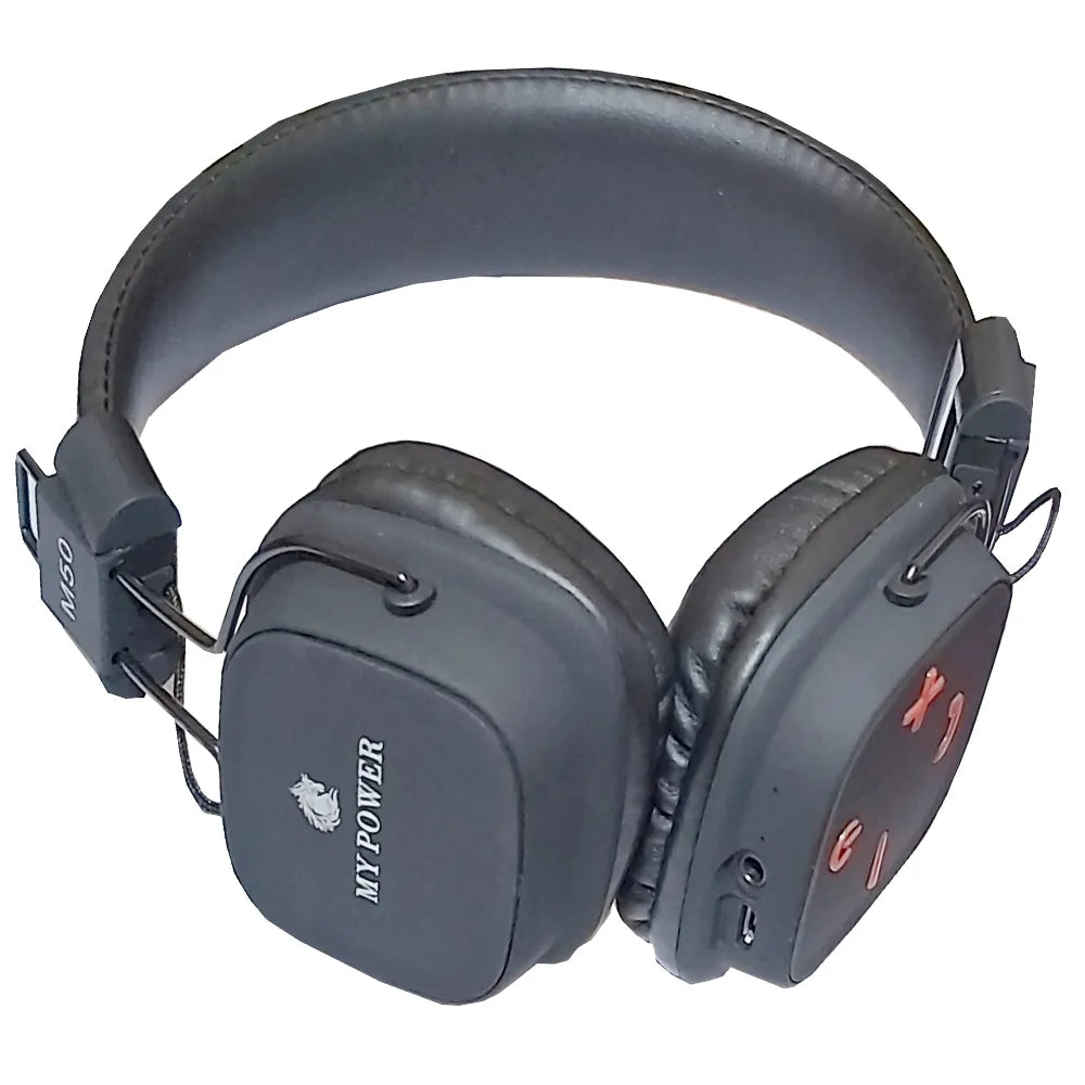 My Power Bluetooth Headphone, Bluetooth Headset, M50, Wireless Headphone, High Bass Headphone