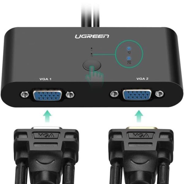 UGREEN 2 Port VGA Switcher