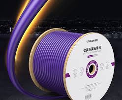 UGREEN Cat7 SSTP Ethernet Cable (Purple) – 10Gbps High Speed | 70318