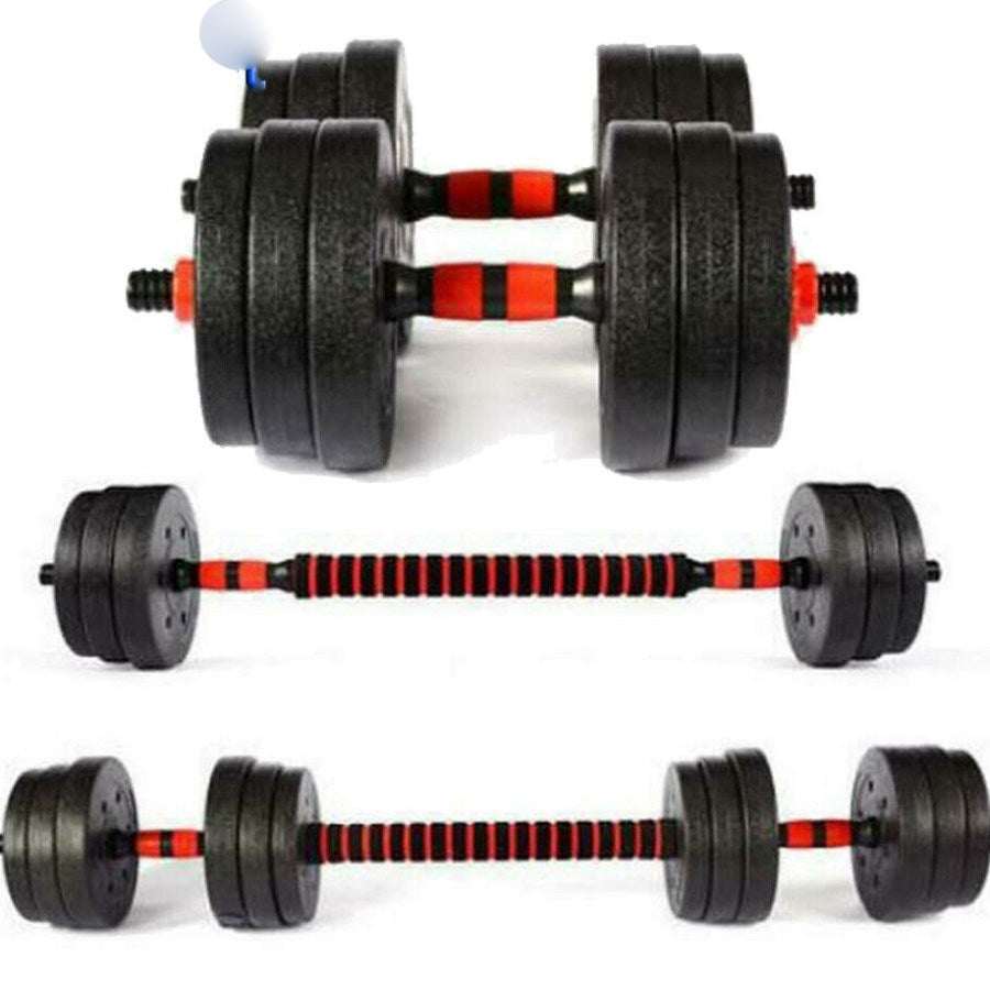 Adjustable Dumbbell Barbell Weight Lifting Set Pair Home Gym Dumbell