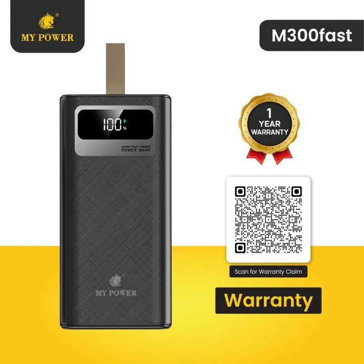 MY POWER M300fast  30000mAh Power Bank