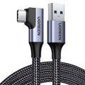 UGREEN USB-C to Lightning PD Fast Chanrging 90 Degree Cable 3A Max 1m