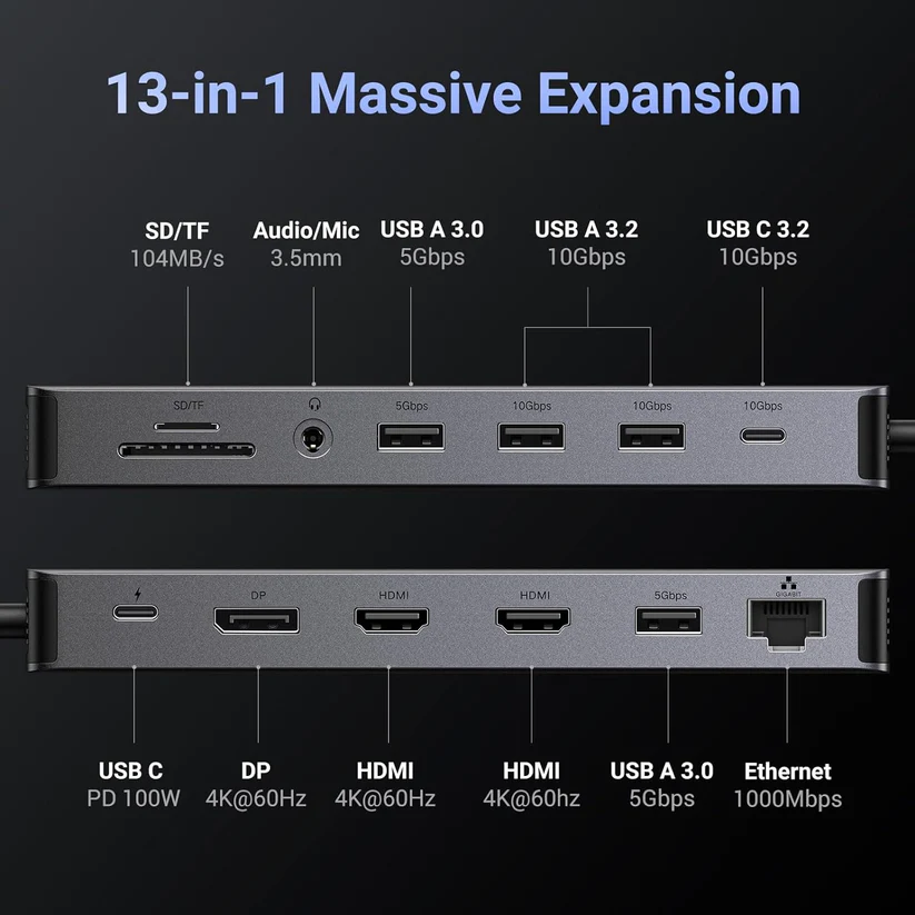 UGREEN Revodok Pro 313 Docking Station | 15978