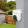 Ezviz H8C 2 MP Ptz Outdoor Colorvu Wireless/Wired Ip Camera With Two Way Audio Supported (64 Gb msd Card Included)
