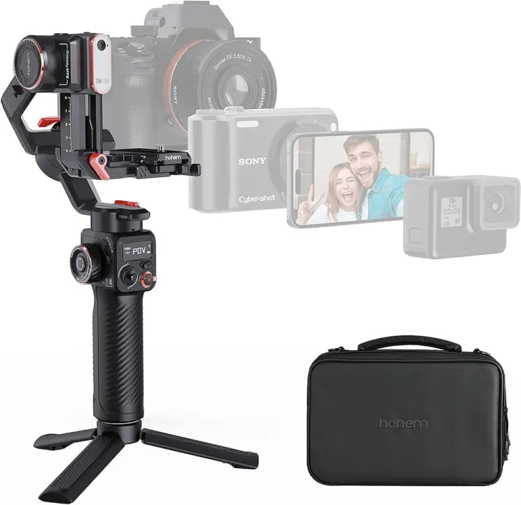 Hohem iSteady MT2 Kit Gimbal Stabilizer for Camera, Mobile, Gopro, 3-Axis Gimbal