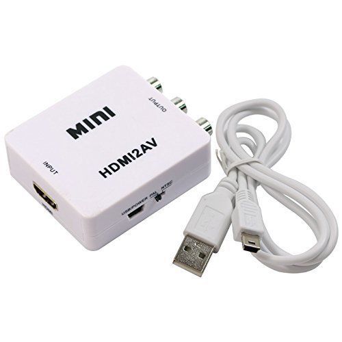 1080P HDTV HDMI Male to 3 RCA Audio Video AV Cable Cord Adapter