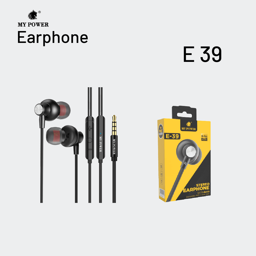 MY POWER E39 Metal Earphones