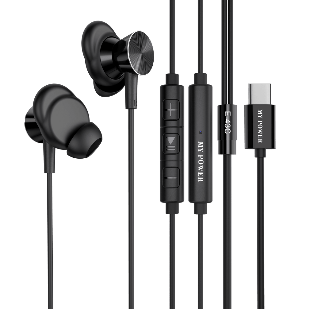 MY POWER E43C Metal Earphones