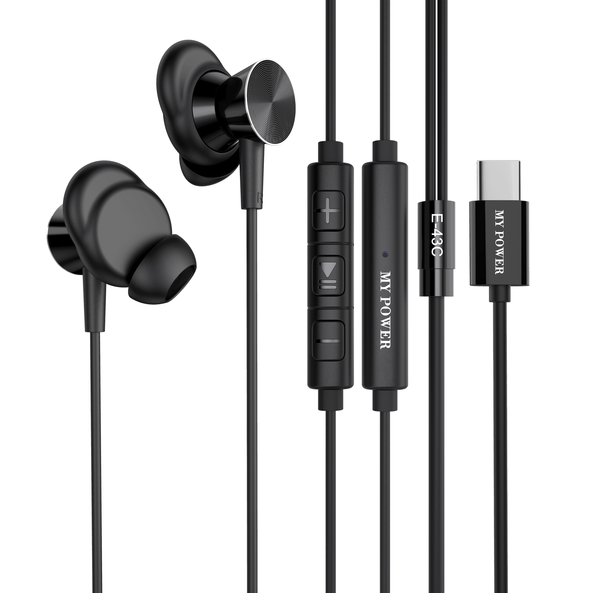 MY POWER E43C Metal Earphones