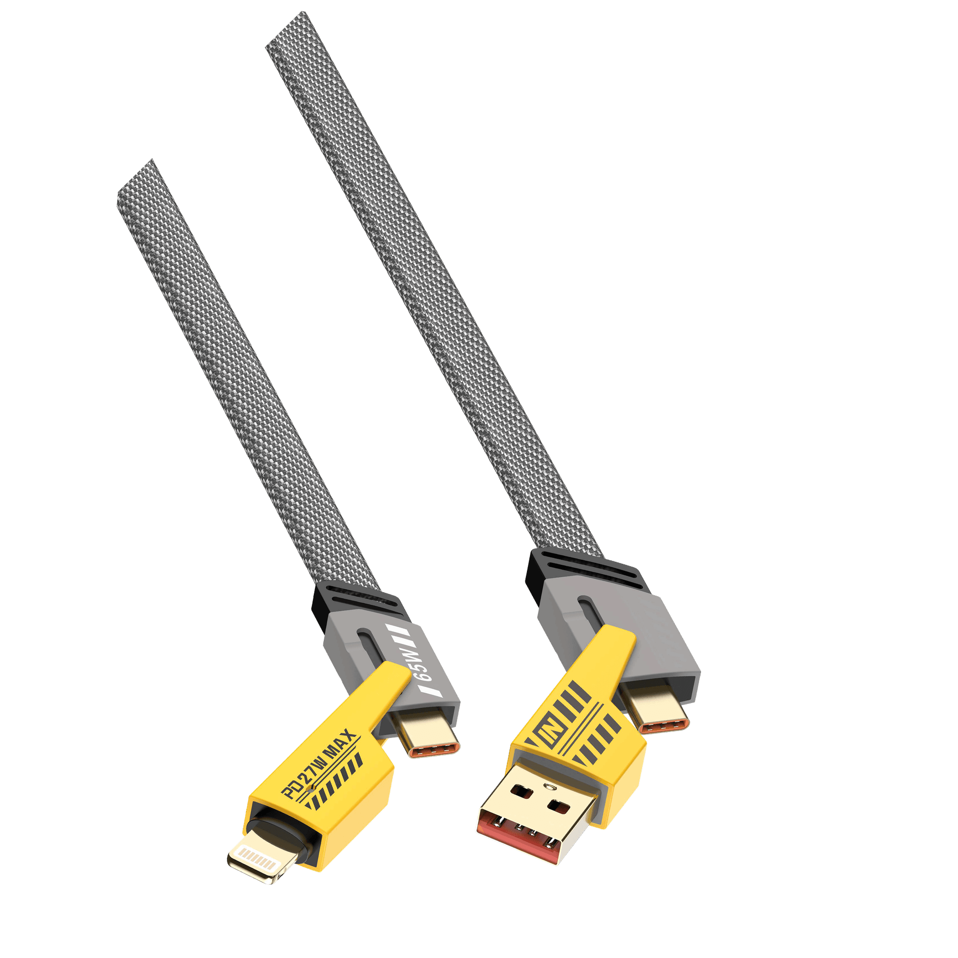 MD411X 4-in-1 Multi Charging Cable Nickel Edition My Power