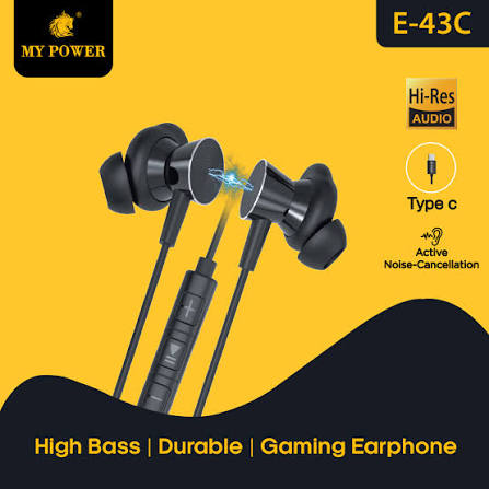 MY POWER E43C Metal Earphones
