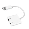 JOYROOM S-Y105 2A 18W 8 Pin to 8 Pin + 3.5mm Audio Converter(White)