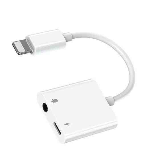 JOYROOM S-Y105 2A 18W 8 Pin to 8 Pin + 3.5mm Audio Converter(White)