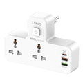 LDNIO SC2311 20W 3-Port USB Charger Extension Power Strip With Night Light