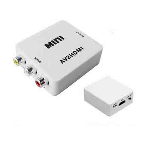 AV to HDMI RCA Converter Adapter Connector
