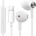 iball Musi Comfort Type C Earphone With Mic Wired Headset (White, In the Ear)