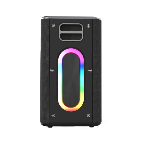 HiFuture MusicBox | TWS Function Karaoke And Bluetooth Speaker | 100W Output | Dual Mic | Built-In-Battery & Powerbank | RGB Lighting | Portable Design