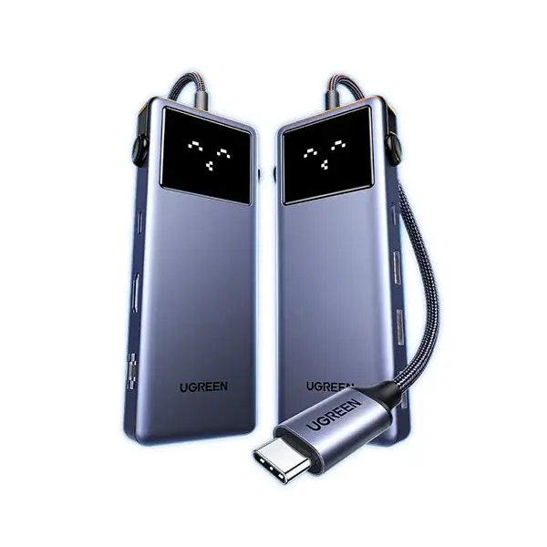 UGREEN Uno 6-in-1 USB-C Hub with Smart Display | 45155