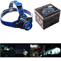 Rechargeable Focus Headlamp lighting 3 Modes Zoomable