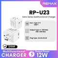 REMAX – RP-U23 Astro Series Multifunctional Charger ( 12W )