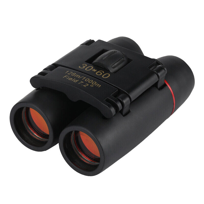 Pocket Size 30×60 Zoom Binoculars Day Night Vision BK-4 Prism Powerful Waterproof