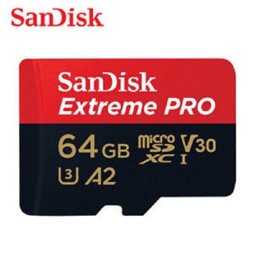 SanDisk 64GB EXTREME PRO 170MBPS Micro SD Card
