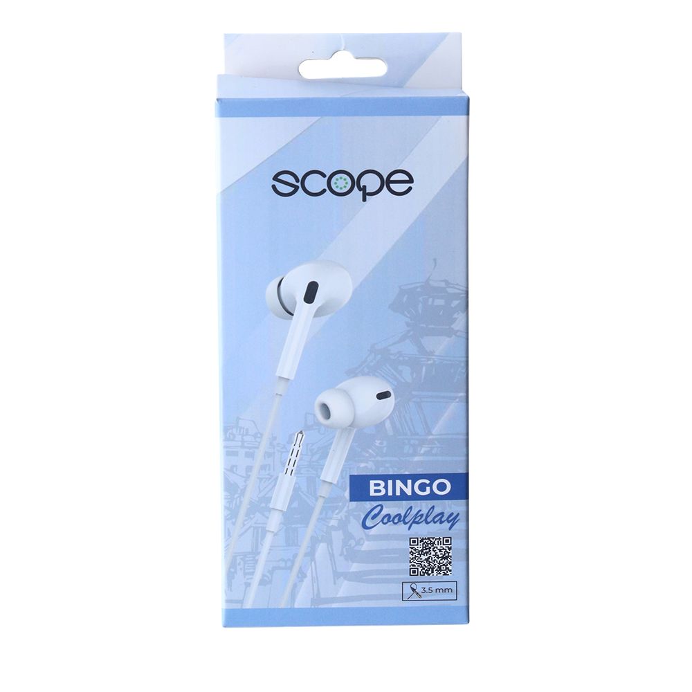 Scope Earphone-S10 Bingo coolplay