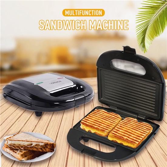 Sokany Electric Panini Press Sandwich Maker Grill Nonstick Grids