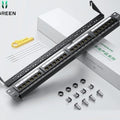 Connector bar, Patch Panel Cat 6 24 ports high-end UGREEN 70423 moduler