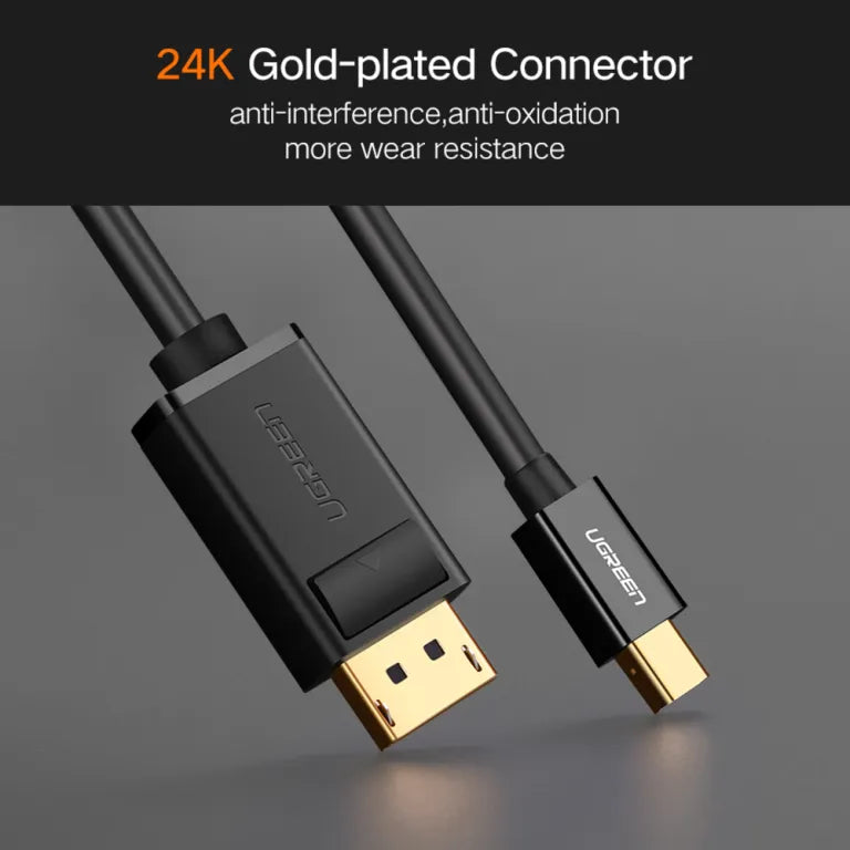 UGREEN Mini DP to DP Cable 1.5m (Black)