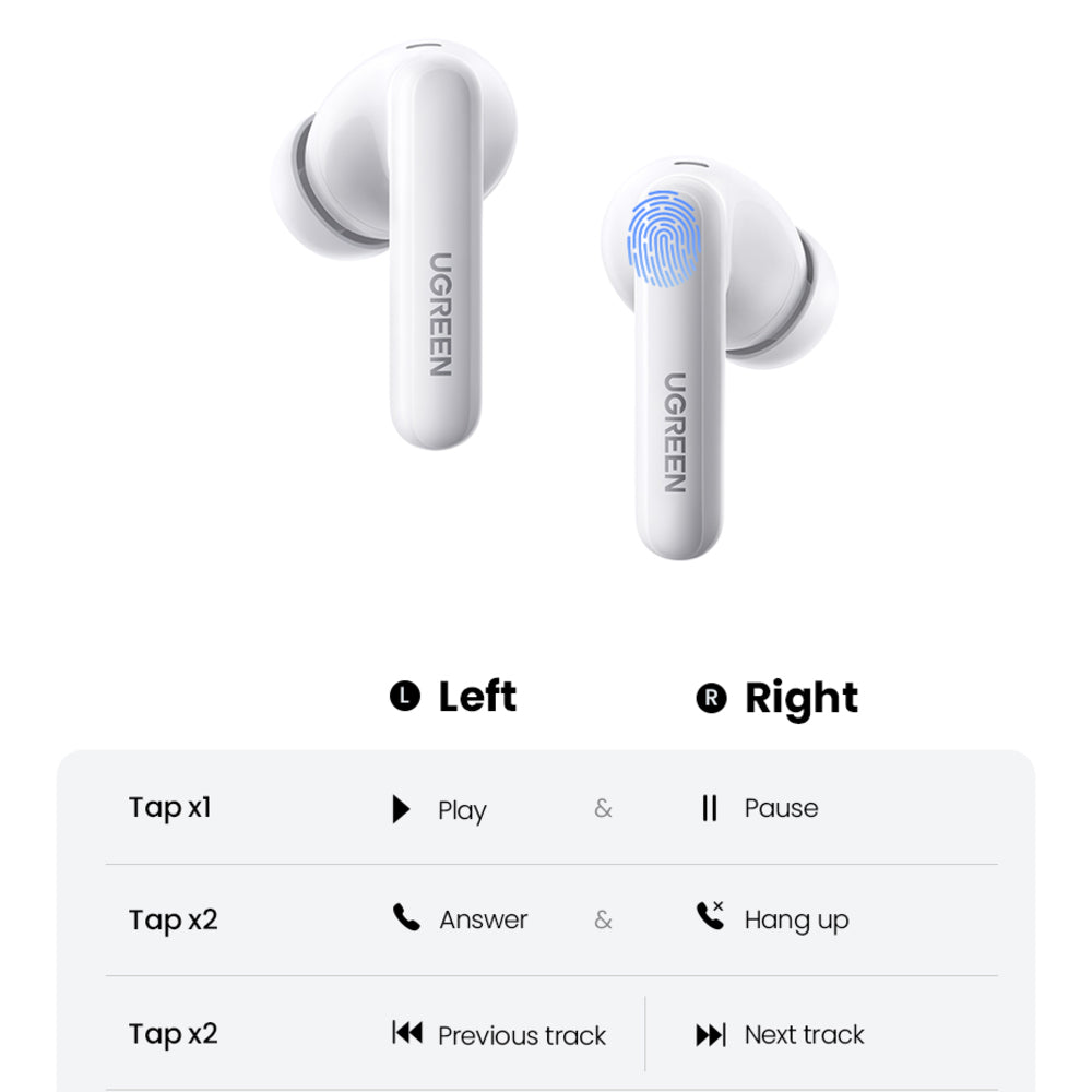 UGREEN HiTune T3 Pro Active Noise Cancelling Wireless Earbuds Bluetooth 5.4 ANC ｜35725