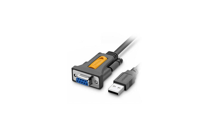 UGREEN-USB 2.0 A To DB9 RS-232 Female Adapter Cable 1.5 Mtr