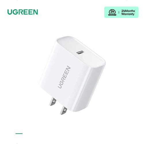(CD137 60449) UGREEN 20W USB C Charger PD Fast Charger for IOS and android