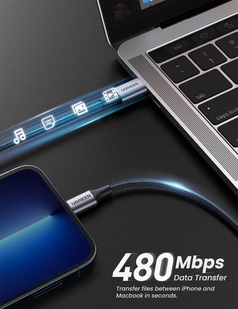 UGREEN USB C to Lightning Cable