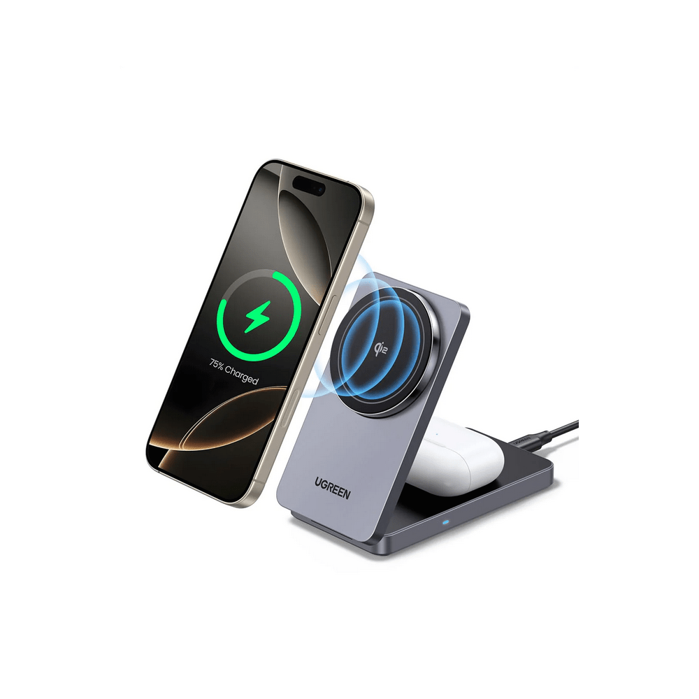 Ugreen 45057 2-in-1 Magnetic Wireless Charger
