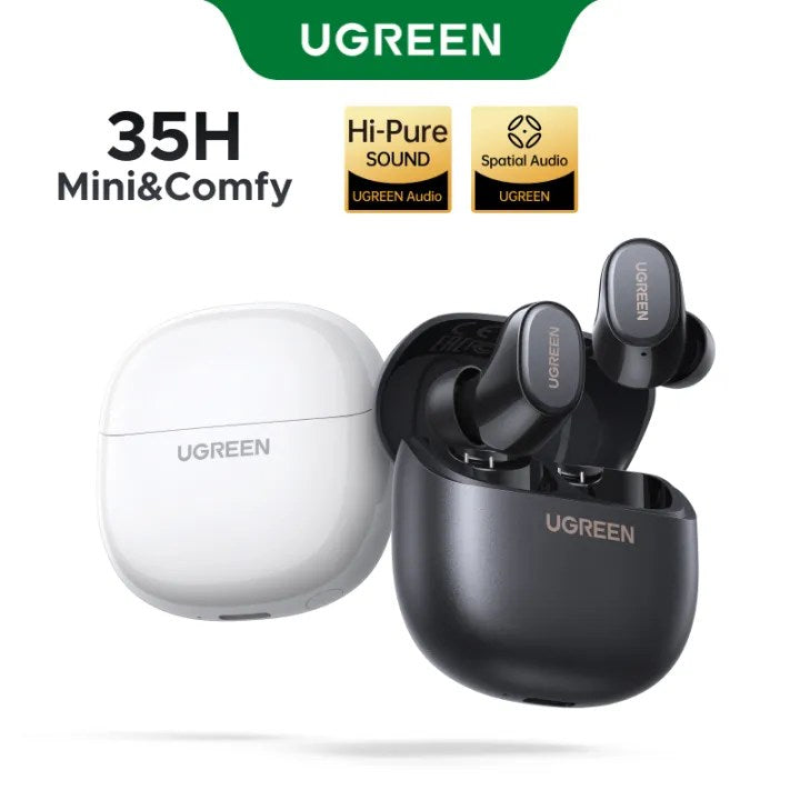 UGREEN Dots Earphone Bluetooth 6.0 AI Call Noise Cancellation 35H