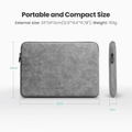 UGREEN 13 Inch Waterproof Laptop Sleeve Case Notebook Sleeve Pouch Anti-Scratch Protective Case Protective Cover
