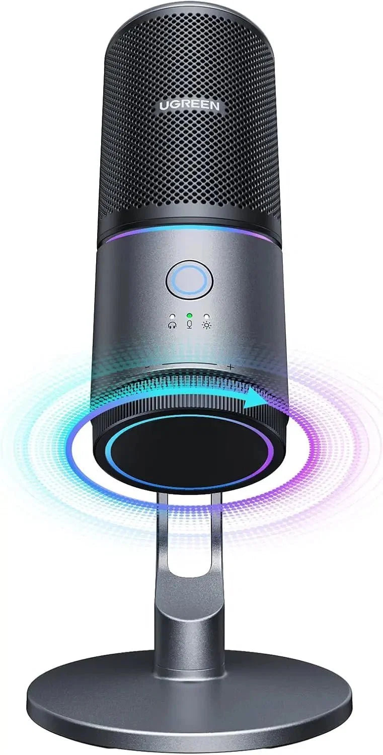 UGREEN CM769 24-bit/96kHz USB RGB Microphone – 35629