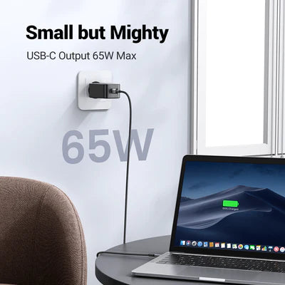 Ugreen Nexode 65W USB C GaN Charger-3 Ports Wall Charger